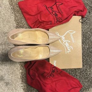 Christian Louboutin heels like new